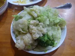蒜蓉炒什菜