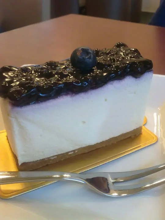 Blueberry cheese cake