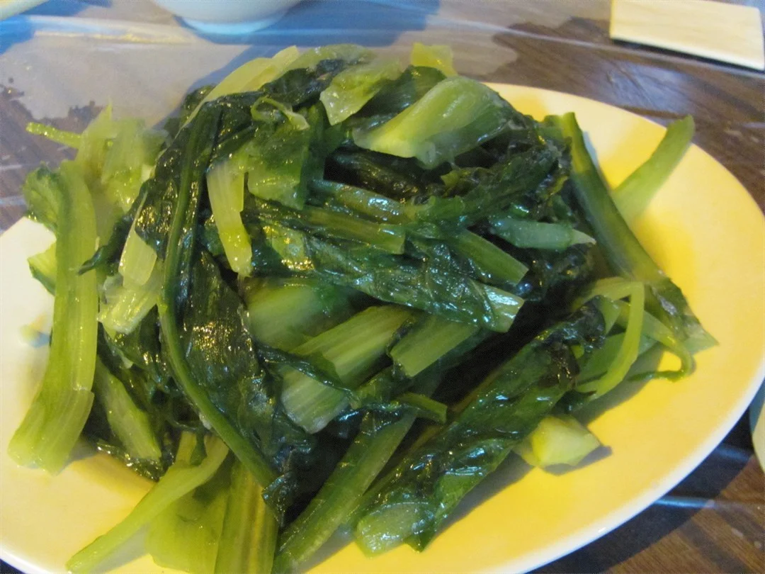 蒜泥炒油麥菜不太油