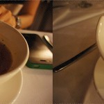 Vegetable Soup (L) & Mushroom Cream Soup (R)