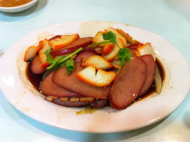 香腸墨魚