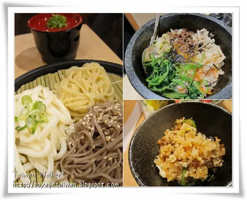 激熱辛辣石鍋飯,日式冷麵三品盛合