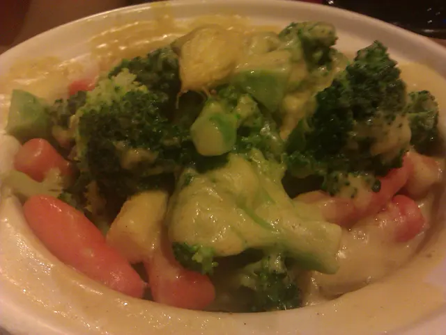 萄汁蔬菜~我好飽了><ok la~