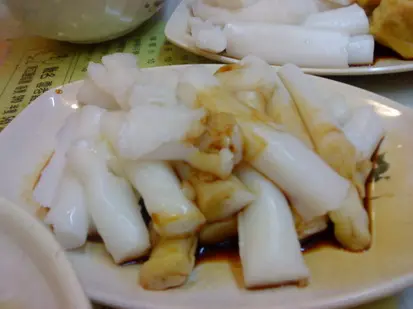 腸粉賣相也不見得好好