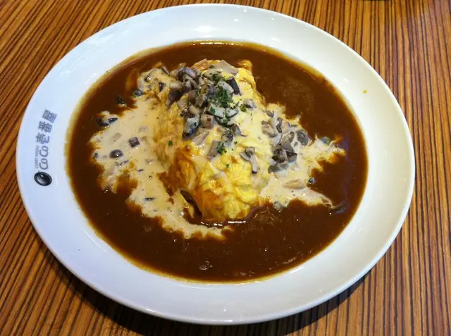 忌廉鮮茹奄列咖哩飯