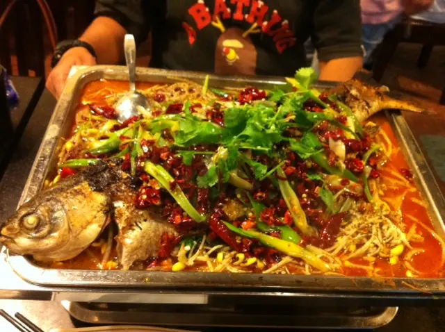 麻辣味烤魚鍋小辣