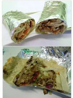 烤羊肉卷 