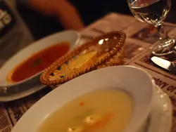 普羅旺斯湯 & 清湯伴小雲吞