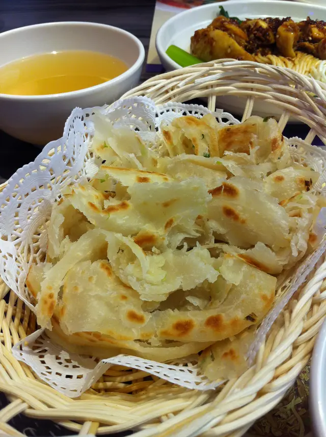 蔥油手抓餅, 有點乾