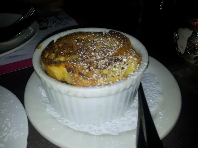 香蕉朱古力焗麵包布甸