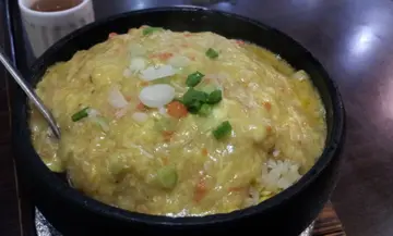 蟹肉石头饭