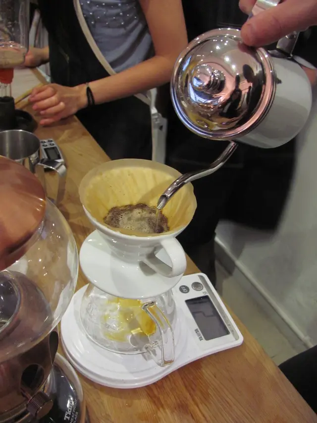 手沖哥斯達黎的熱水只是八十度多一點