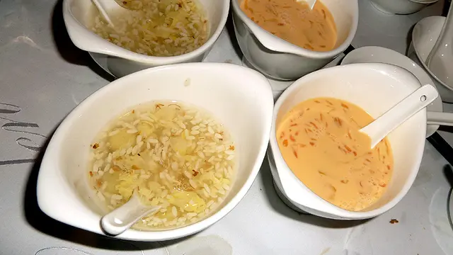 dessert soups (A-)