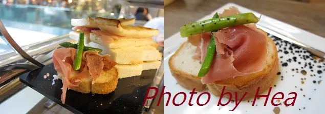 Smoked salmon toast is good