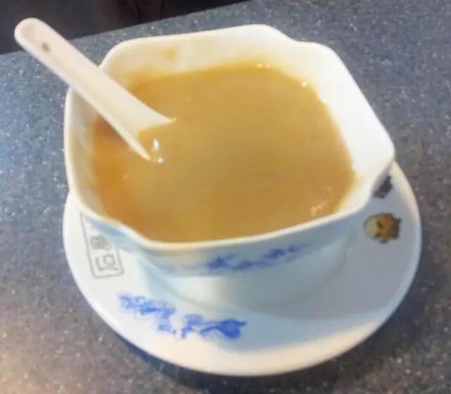 栗子糊加湯圓 $25