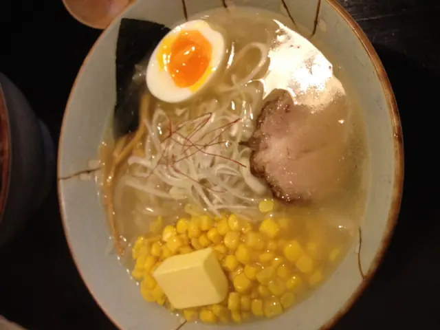 牛油粟米拉麵