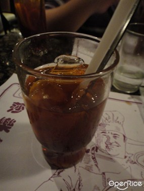 甜到苦的凍檸茶&gt; &lt; - 荃灣的莎樂美餐廳