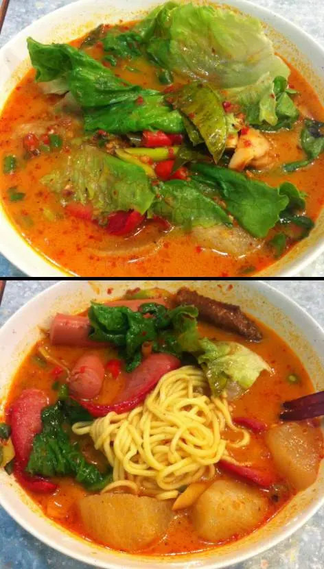 冬陰公湯底車仔麵, 好正呀~~~!