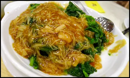 瑤柱扒豆苗