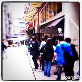 Long queues - Butao Ramen in Central 