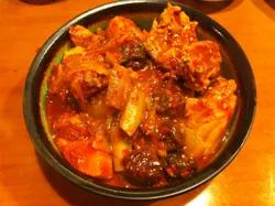 Super spicy chicken stew