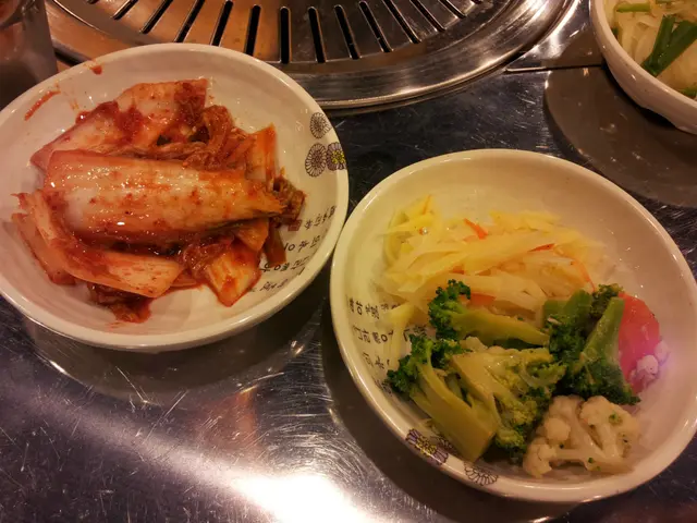 前菜(泡菜﹑椰菜花﹑薯絲)