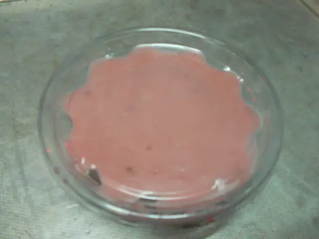 籃莓鮮奶布甸 (16元)