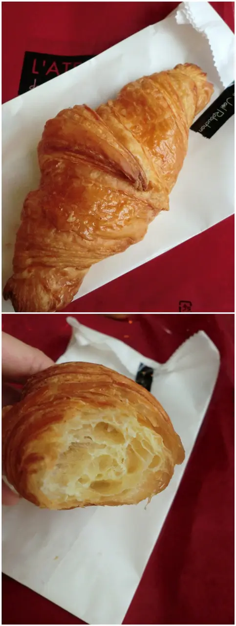 牛角包 - 外脆內軟的感覺!層次分明兼鬆化!