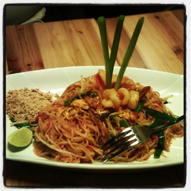 泰式海蝦炒金邊粉