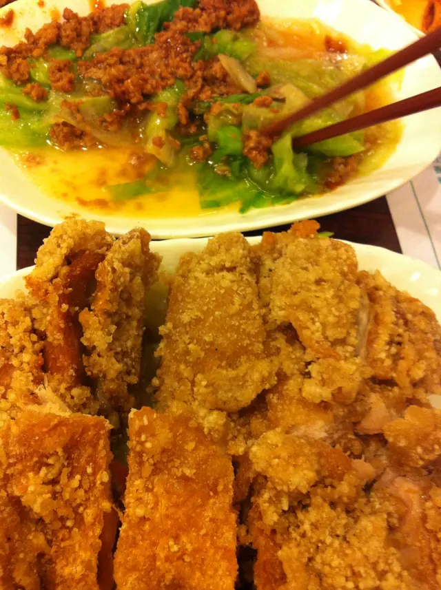 超巨型香酥雞扒