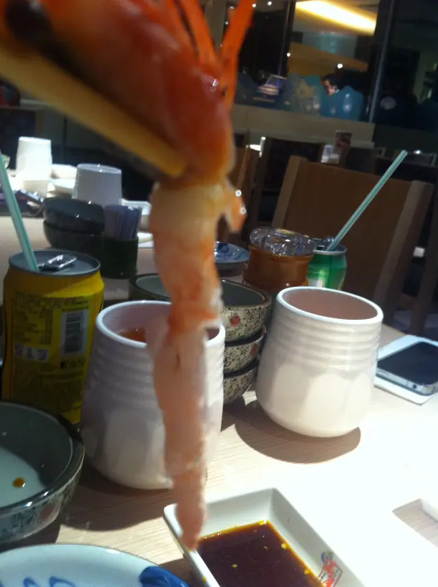 隻蝦甩到咁.......唉