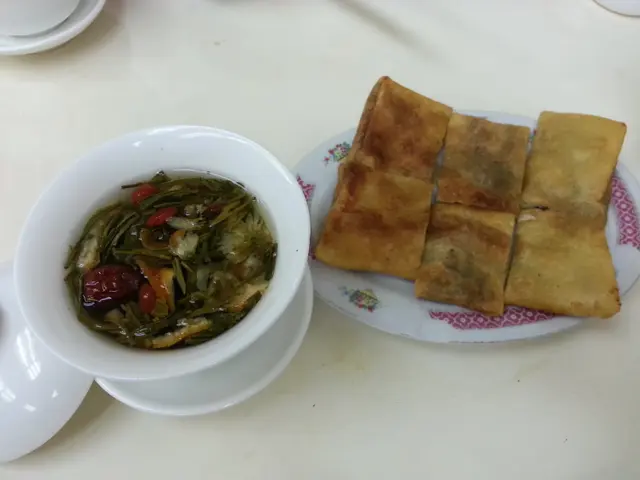 八寶茶, 豆沙鍋餅