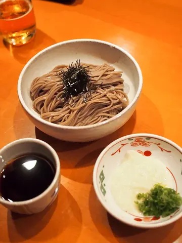 ざる蕎麦、山掛け