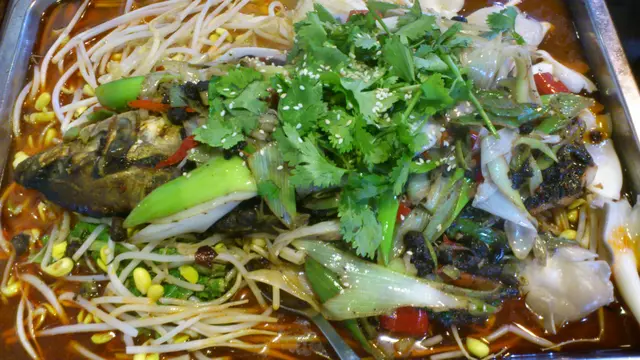 豆豉味烤全魚