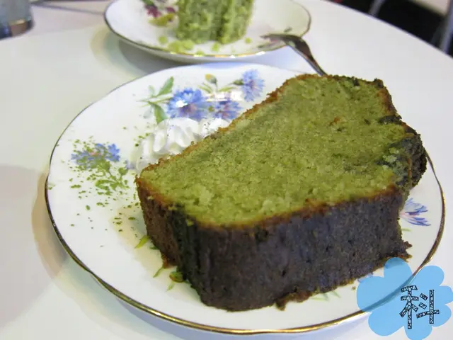 Green Tea Pound Cake 
