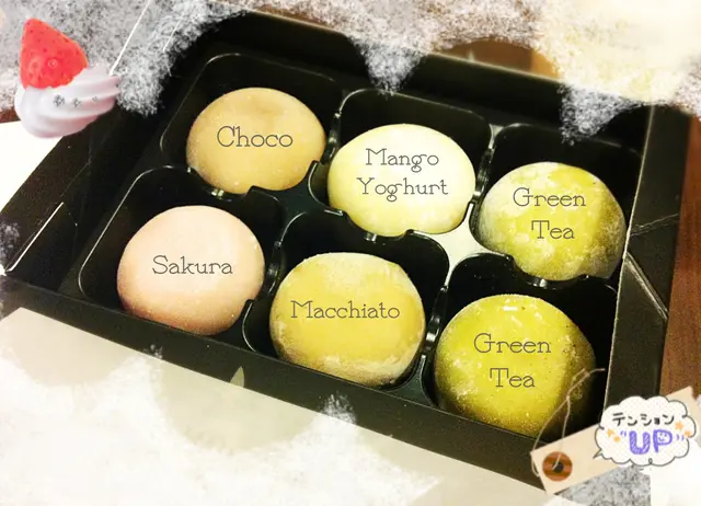 六粒Mochi (五種味道)