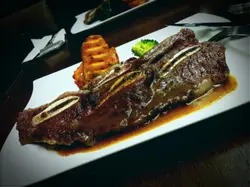 芥茉汁牛仔骨Set