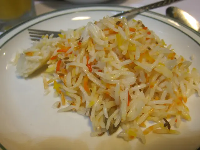 飯冇味的, 谷有點香, 配咖喱不錯, 白飯請回家吃!!