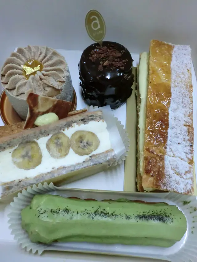 店方特意送上好幾款系列的精選甜品給我們品嚐！