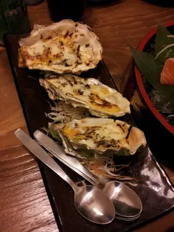 侍應推介o左呢味"岩手黃金燒蠔"，岩晒食蠔o既老公啦！