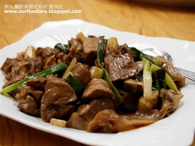 新菜式: 姜蔥爆豬肺