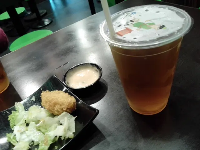 加$4冬瓜茶,偏甜,我唔like