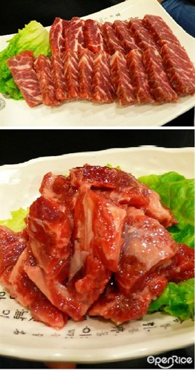 雪花牛 + 牛肋骨肉 - 尖沙咀的韓東子