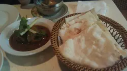咖喱羊、薄饼