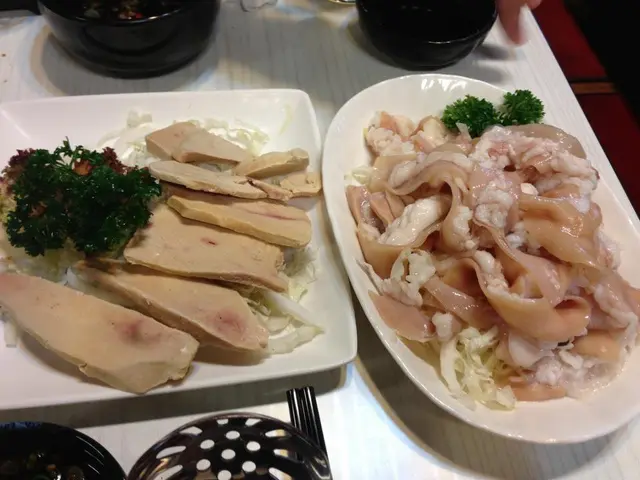 肥美的鵝肝同鵝腸