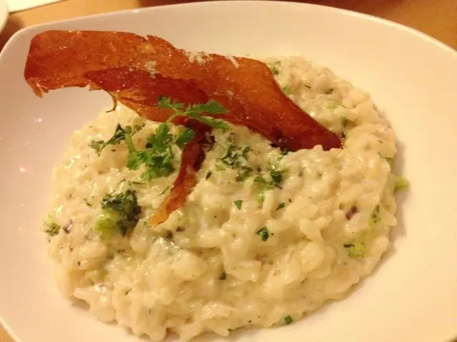 藍芝士西蘭花燴飯