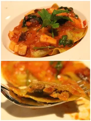 意大利蕃茄汁芝士云吞