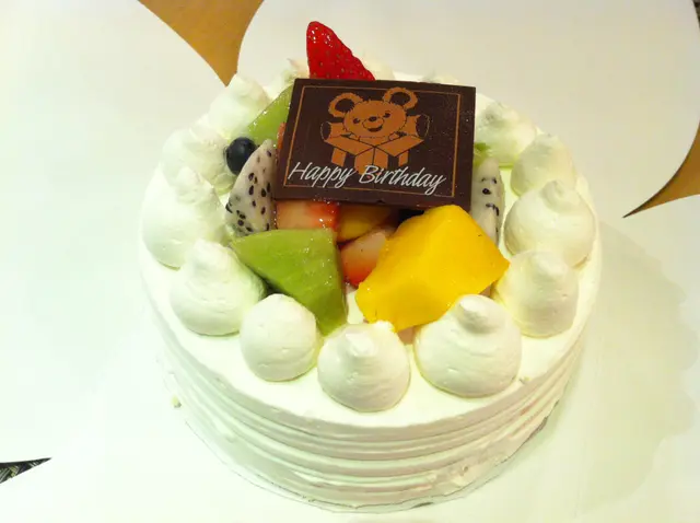 什果忌廉生日蛋糕