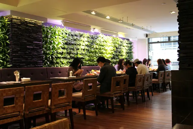 與台灣店的裝潢一樣