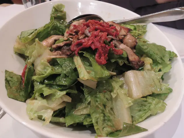 燒野菌沙律. 意大利陳醋汁